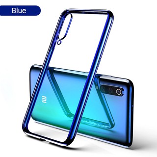 Ốp điện thoại nhựa Silicon TPU trong suốt cho Xiaomi Mi 9/9SE