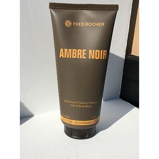 Tắm gội cho nam hương nước hoa Yves Rocher AMBRE NOIR HAIR AND BODY SHAMPOO 200ML