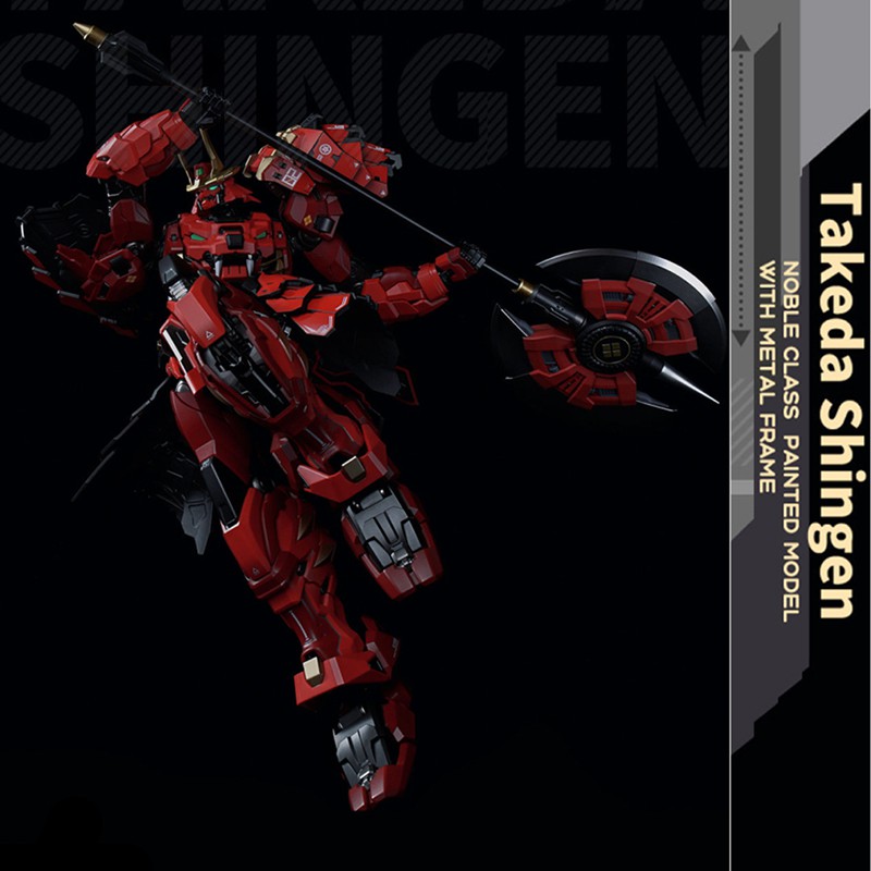 Hàng Có Sẵn Mô Hình Ráp Sẵn Metal Build Takeda Shingen Moshow thumbnail