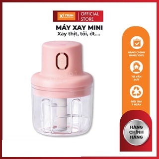 Máy Xay Mini Sạc Điện, Xay Thịt Ớt Hành Tỏi Rau Củ Quả Cầm Tay Siêu Tiện Lợi Hàng Cao Cấp, Uy Tín Tại Shop