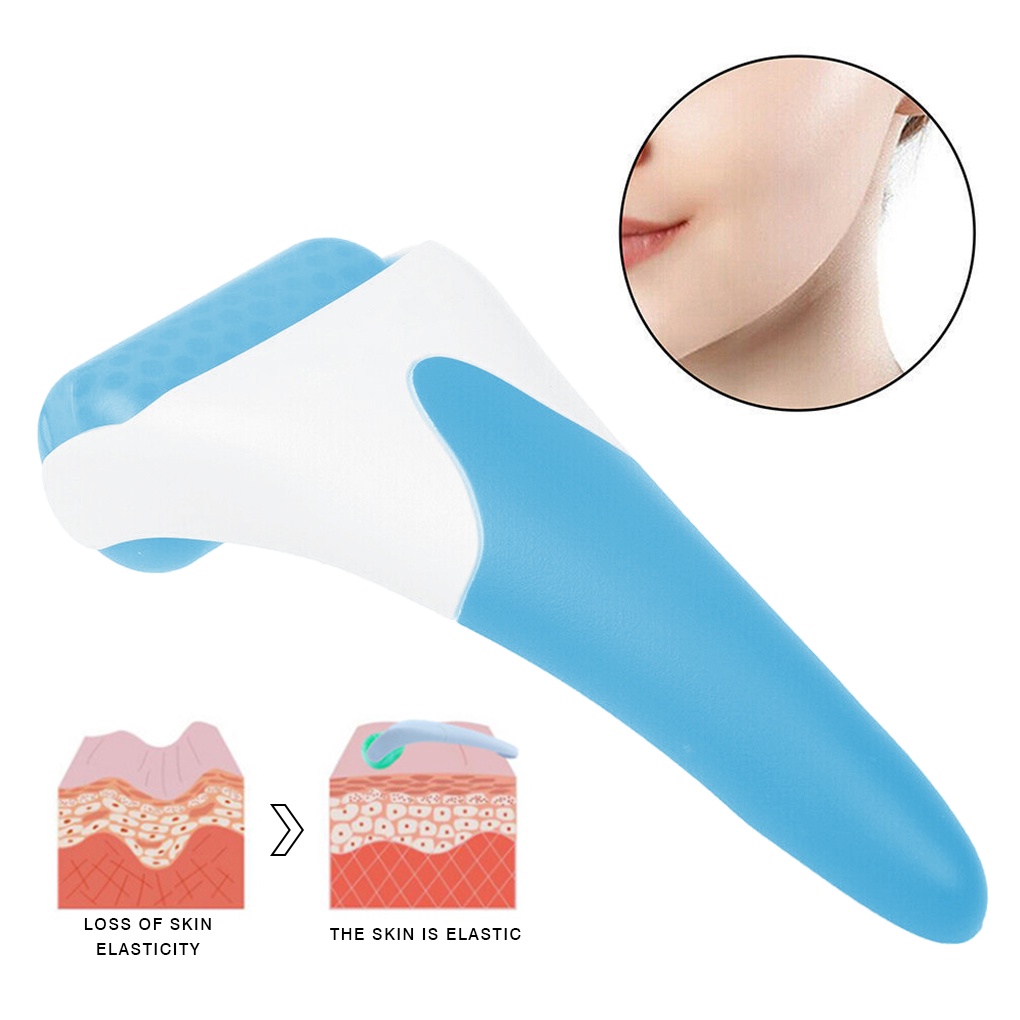 Cây lăn đá lạnh mát xa chăm sóc da mặt cầm tay