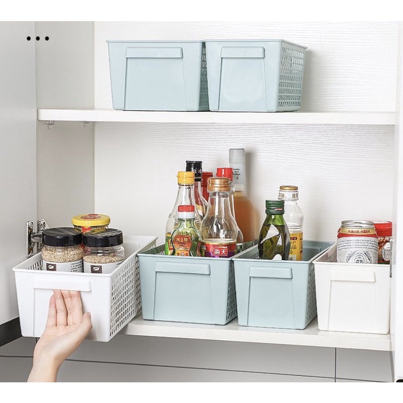 Hộp Đựng Đồ Bằng Nhựa Đa Năng Có Tay Cầm Nhiều Màu Tiện Dụng Cao Cấp