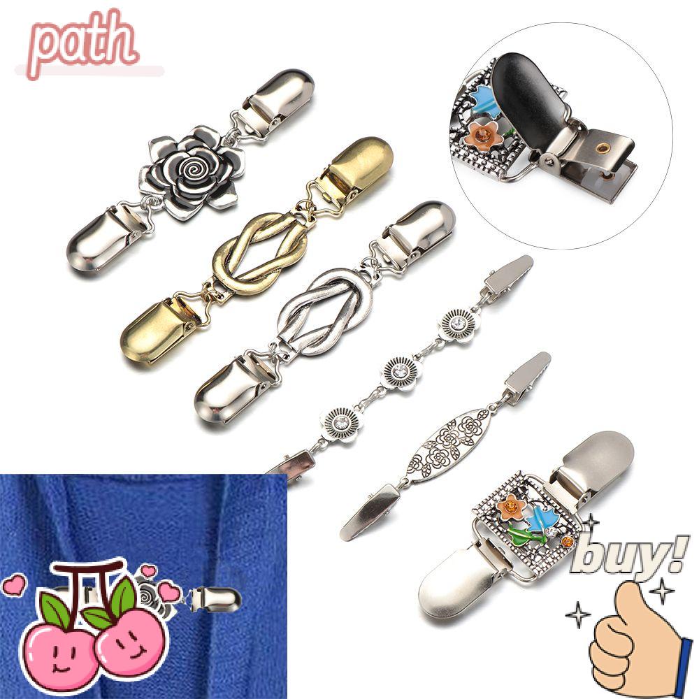 Kẹp Cổ Áo Sơ Mi Hình Hoa Thời Trang Mùa Đông Mới|Kẹp Vịt