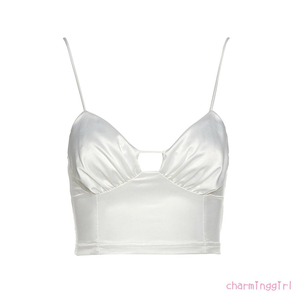 Áo hai dây cổ chữ V thời trang sành điệu cho nữ