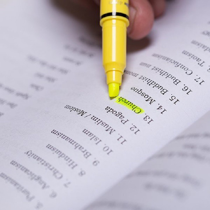 Bút đánh dấu 2 đầu dạ quang Flexoffice FO-HL01