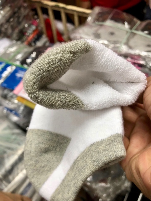 combo 10 đôi tất nữ xù dày cotton nỷ