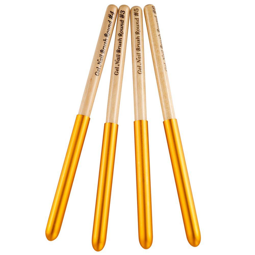 Set 1 Bút Trang Trí Móng Tay Nghệ Thuật Gel UV Lấp Lánh