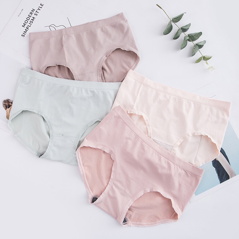 Quần lót IQ ANGEL lưng thấp thoáng khí không đường may cho nữ（giới hạn đặt một cái , đặt nhiều hơn sẽ không được giao）