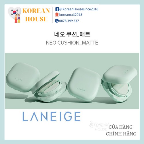 [Chính hãng][Quà tặng] PHẤN NƯỚC CHE PHỦ CAO LANEIGE NEO CUSHION☆MATTE | BigBuy360 - bigbuy360.vn