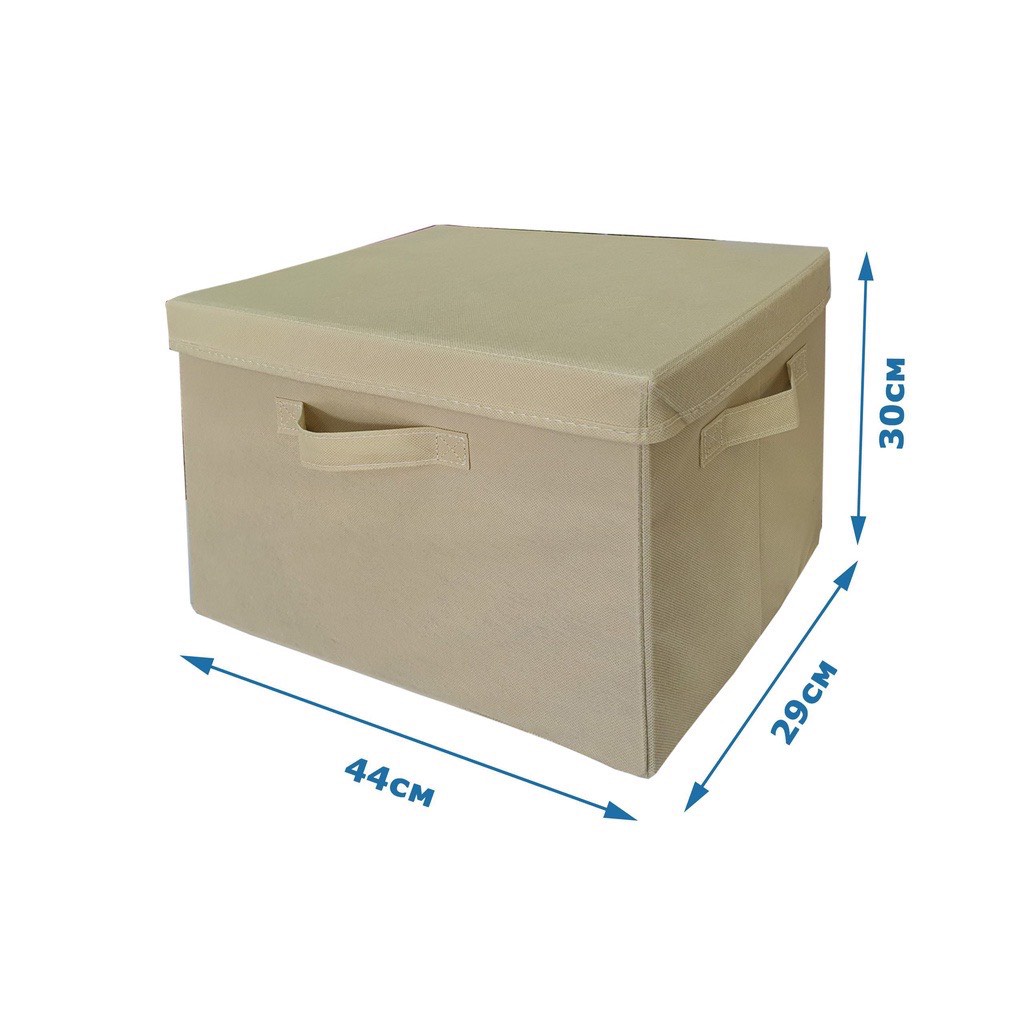 [ NEW NEW ] Hộp Vải Đựng Quần Áo - Giỏ Để Khăn Tắm - Đồ Chơi Đa Năng Thùng Đựng Đồ Có Nắp Bằng Vải Không Dệt