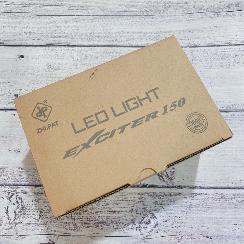 Đèn pha Led 2 tầng màu xám khói lắp xe Yamaha Exciter 150 & Mxking 150 hàng Zhipat