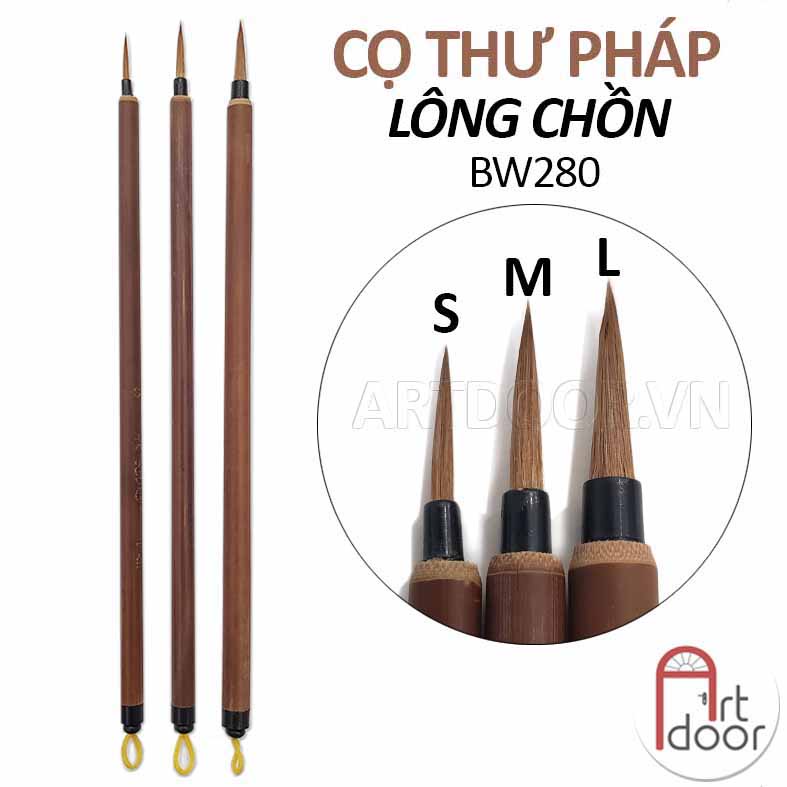 [ARTDOOR] Cọ vẽ Thư Pháp ART SECRET lông Chồn (BW280)