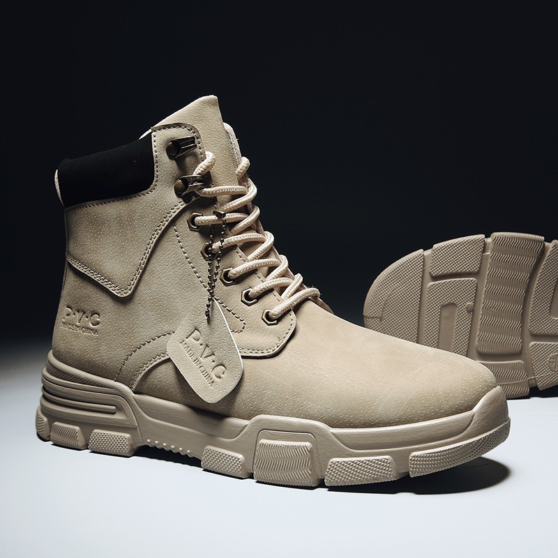 Giày Boot Chelsea Phong Cách Hàn Quốc Thời Trang Cho Nam