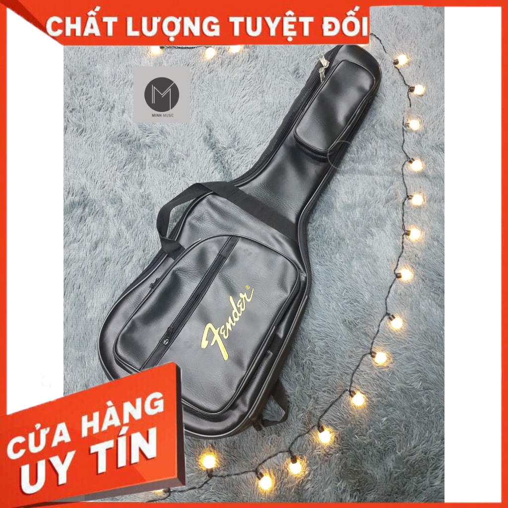 Bao đàn guitar 5 lớp cho guitar điện - bảo vệ đàn chắc chắn hình thật do ad chụp
