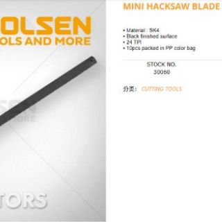 LƯỠI CƯA TOLSEN 30060
