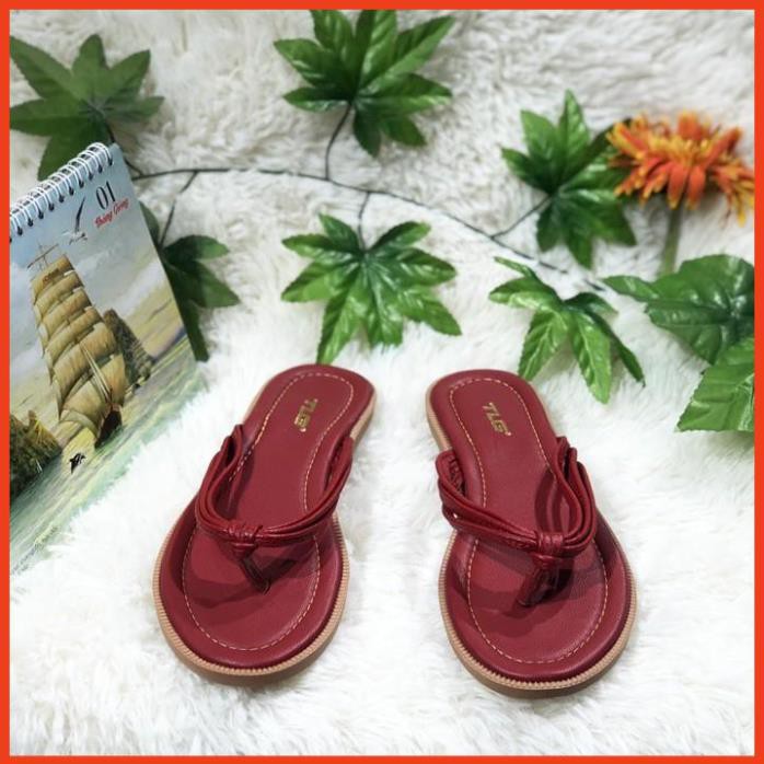 👠 TLG 👠 Dép kẹp nữ 21274 - Dáng xinh,mềm mại - Dép kẹp nữ đế thấp