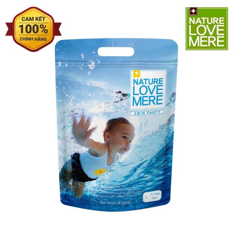 Bỉm quần bơi Nature Love Mere L3/ XL3