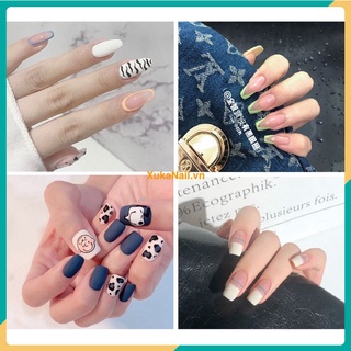 [R101-120] Móng tay giả 💖kèm keo💖 24 móng đẹp làm nail noel