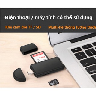 Mystyle Đầu Đọc Thẻ Nhớ Mini USB 2.0 Micro SD TF