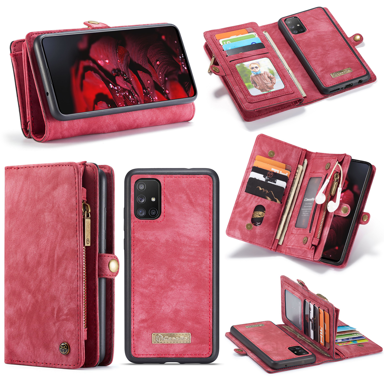 Casing Huawei Mate 20 P30 P20 Pro Lite Caseme Flip Magnetic Split Frosted Leather Wallet Money Card Bag Single Shell Holder Cover Case