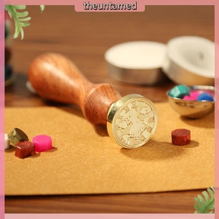Retro Envelope Various Patterns Sealing Wax Copper Stamp DIY Custom Supply