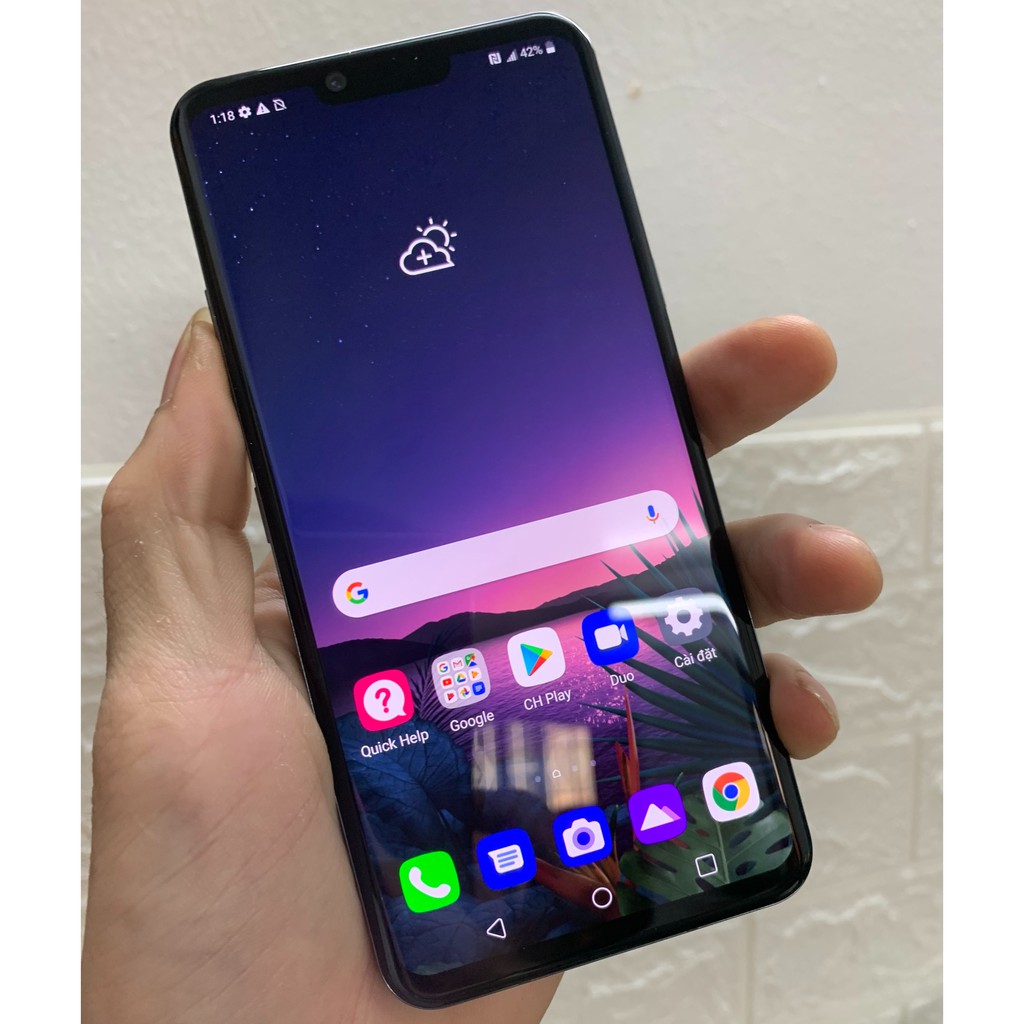 Điện Thoại LG G8 Mỹ Nguyên Zin, 1 Sim 98,99%