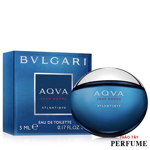 Nước Hoa Nam Bvlgari Aqva Pour Homme Atlantiqve EDT Mini 5Ml [ Chính Hãng ]