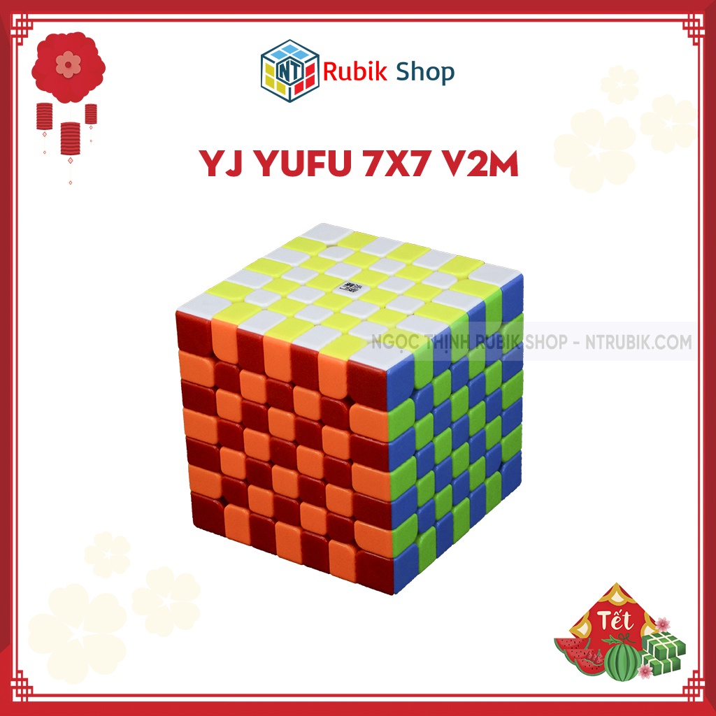 Rubik 7x7 YongJun YuFu YJ V2M Rubik 7 Tầng Có Nam Châm