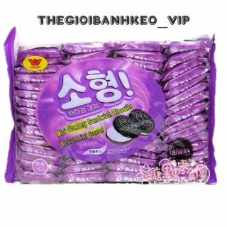 Bánh quy kem OREO Hàn quốc Vị ( dâu , chanh , vani , socola , đào ) 600gr