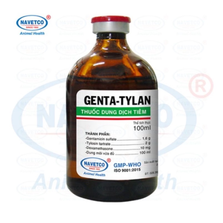 1 chai* 100ml Genta tylan gà khò hsd 02/2025