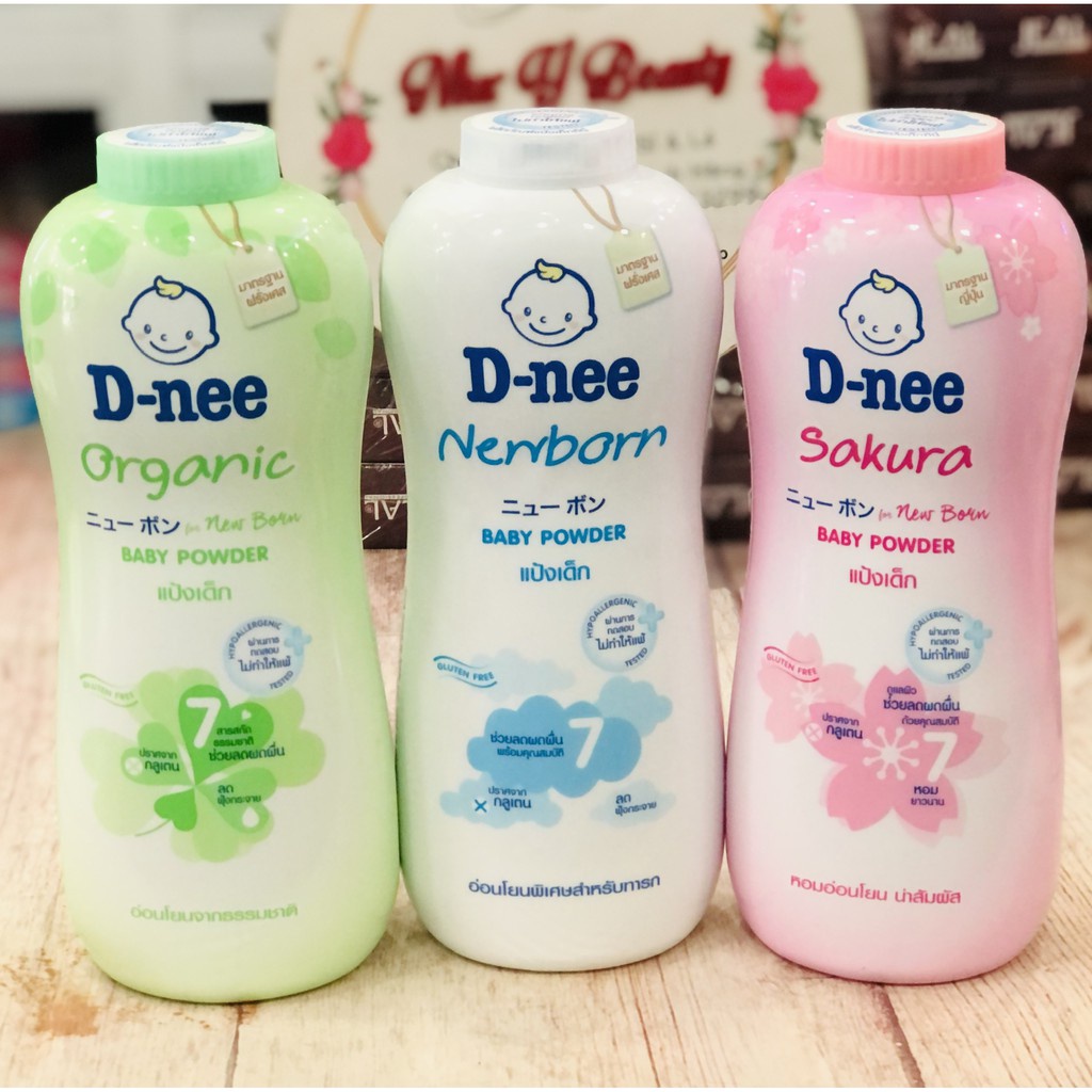 Phấn Rôm Em Bé Dnee Thái Lan D-nee Baby Powder 380g