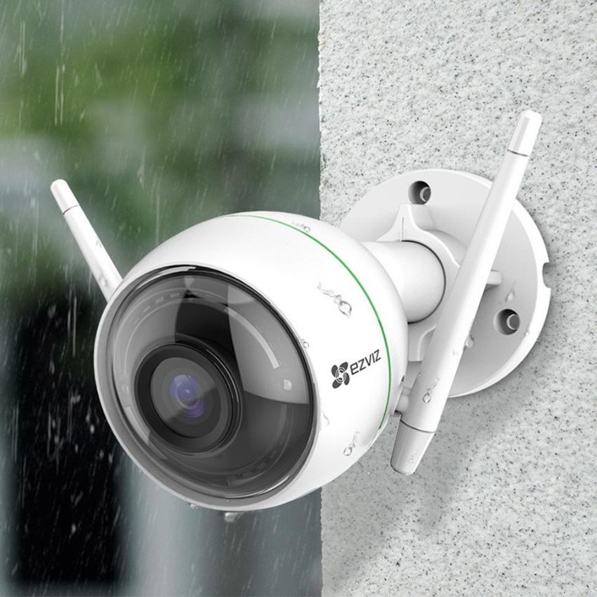 Camera IP WIFI Ngoài Trời EZVIZ C3WN 2MP - C3N 2MP Full HD - Ghi Hình Màu Ban Đêm - Báo Động Đèn Thông.