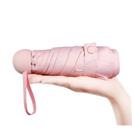 Dù (Ô) mini gấp gọn 8 thanh kèm bao đựng tiện lợi
