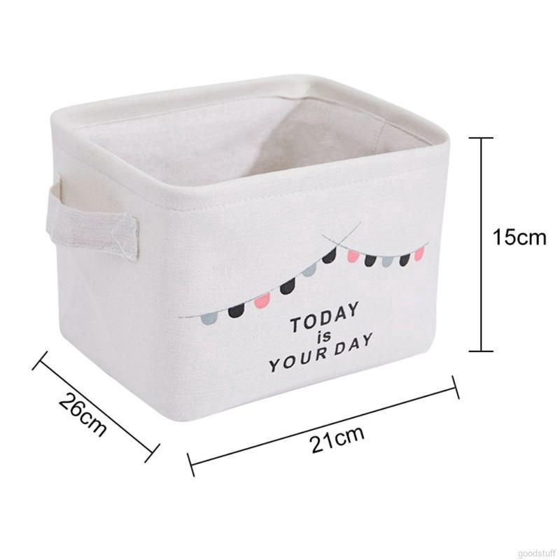 Giỏ Vải Canvas Đựng Vật Dụng Tiện Lợi
