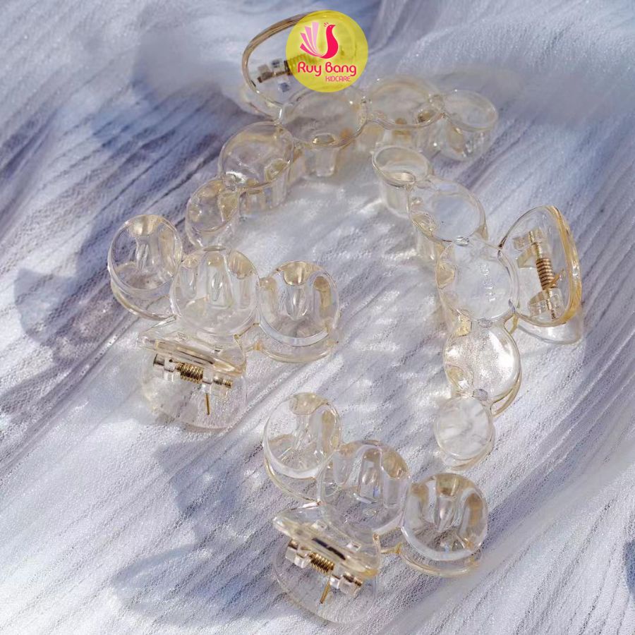 Kẹp tóc dọc nhựa cao cấp