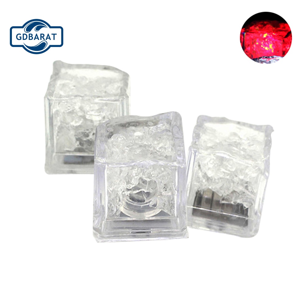 [NYCA Stock] 3 Viên Đá Có Đèn LED Phát Sáng Ban Đêm Trang Trí Quán Bar Tiệc Cưới