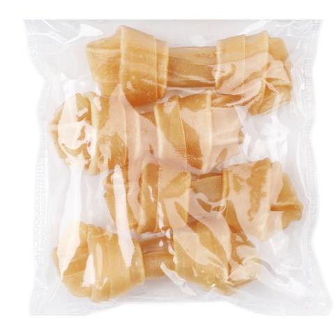 CTVD- Lẻ 1c Xương xoắn 4cm - Xương nhai sạch răng bổ sung canxi cho chó dưới 5kg bánh thưởng cho chó