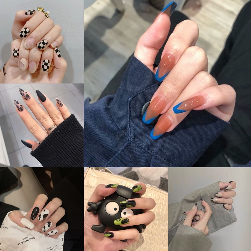 Set 24 móng tay giả xinh xắn sành điệu