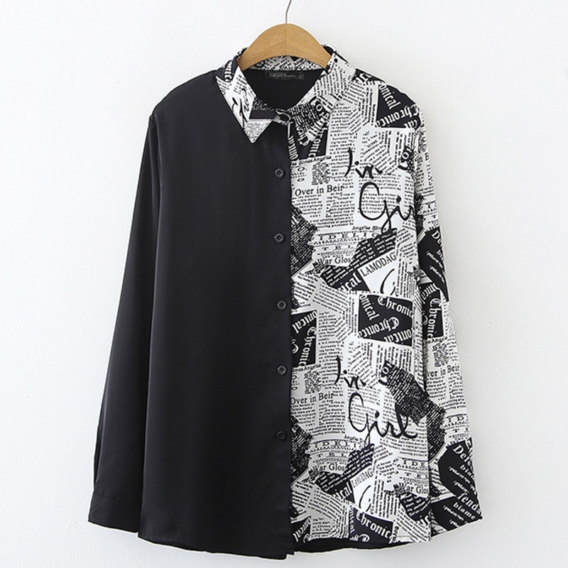 Áo Zanzea dài tay cổ tròn thời trang Châu Âu dành cho nữ