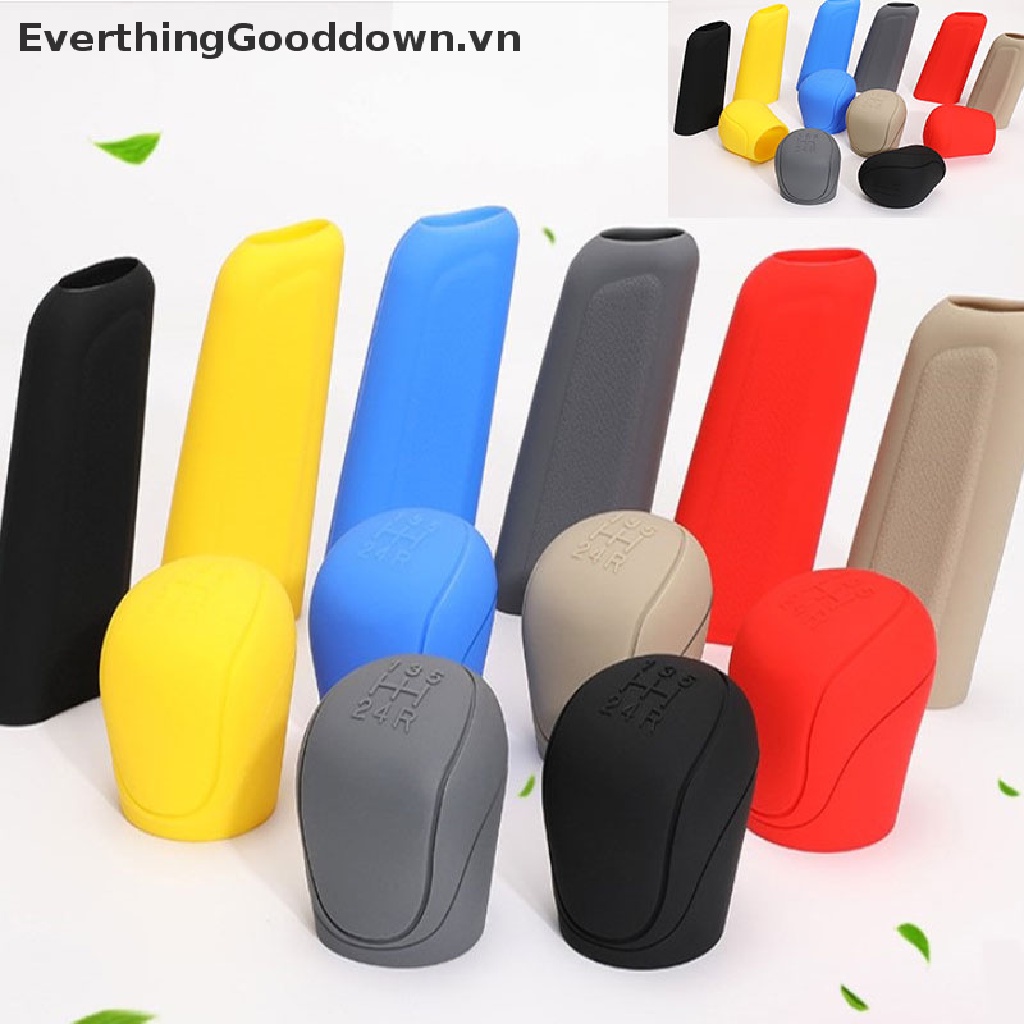 Vỏ Bọc Tay Nắm Cần Số Xe Hơi Bằng Silicone Chống Trượt Thông Dụng