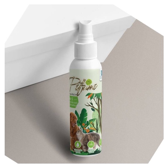 Nước hoa chó mèo thú cưng 100ml - Xịt hương lông pet với hương thơm sang chảnh - Nà Ní Pet Shop