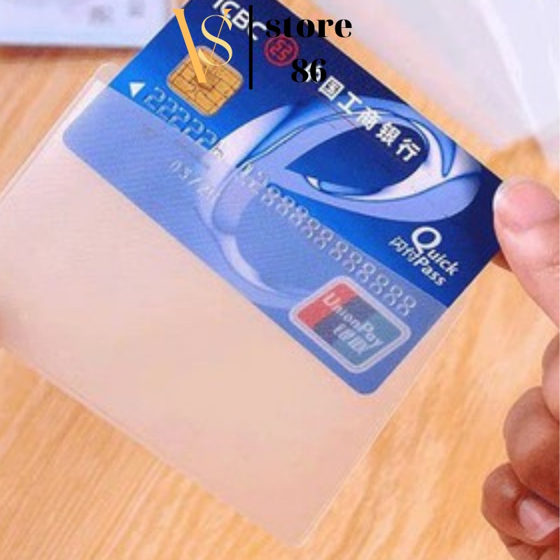 Túi đựng thẻ căn cước công dân, bằng lái xe, ATM, Card visit, CMND (trong suốt)