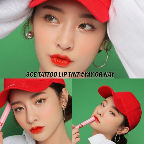 Son xăm giữ màu lâu 3CE Tattoo Lip Tint