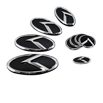 Bộ logo Kia chữ K 7 chi tiết cho KIA & HYUNDAI