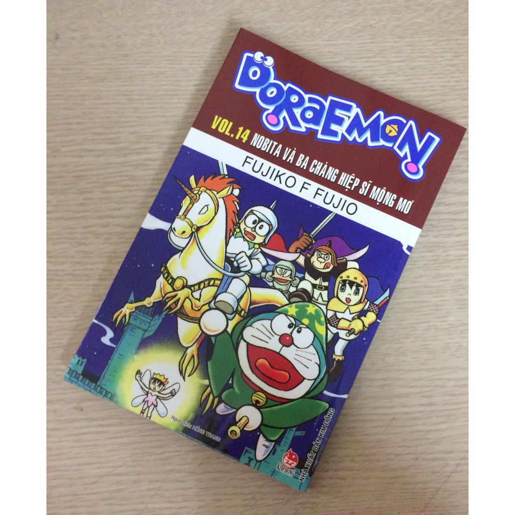 [ Sách ] Doraemon - Truyện Dài - Tập 14: Nobita Và Ba Chàng Hiệp Sĩ Mộng Mơ