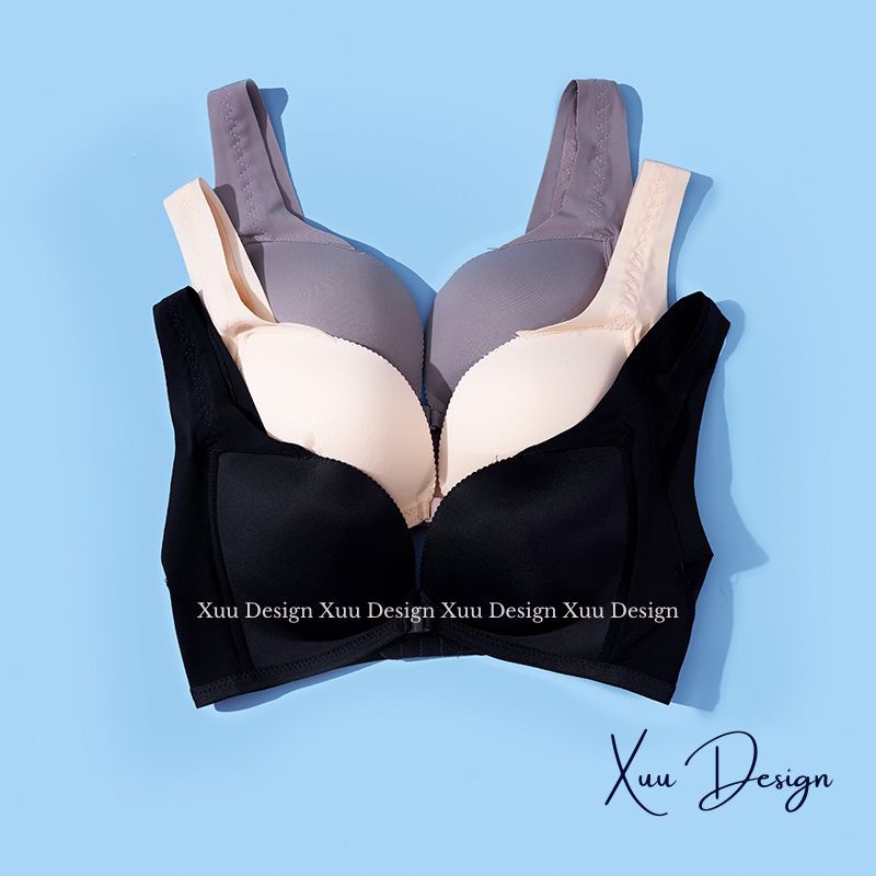 Áo lót nữ không gọng đệm vừa nâng ngực gợi cảm Wexuu, khuy cài trước tiện lợi chất Su mềm mại - AV40