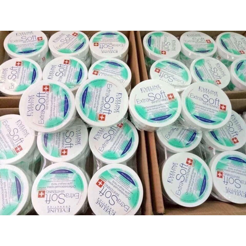 ❌❌ Dưỡng thể Eveline hàng nội địa của Nga. 👍Nói về dưỡng thì hàng Châu Âu quá chuẩn. Vì độ dưỡng ẩm rất cao xuất xứ Ng