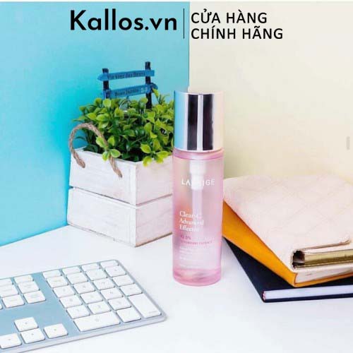 [TEM + BILL CHÍNH HÃNG] Tinh Chất Laneige Clear C Advanced Effector EX 150mL kèm bông tẩy trang