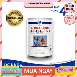 SỮA NON ALPHA LIPID LIFELINE 450G CỦA NEW ZEALAND, GIÁ GỐC CỦA NHÀ PHÂN PHỐI