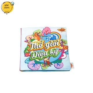 Sách vải cho bé chủ đề Thế giới diệu kỳ